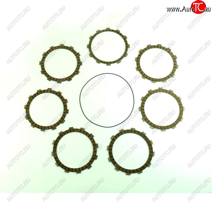 7 419 р. Компл. фрикц. дисков сцепл.+прокладка Athena Honda CRF450R 17-20, CRF450RX 17-20, CRF450X 17-22  p40230114  с доставкой в г. Пермь