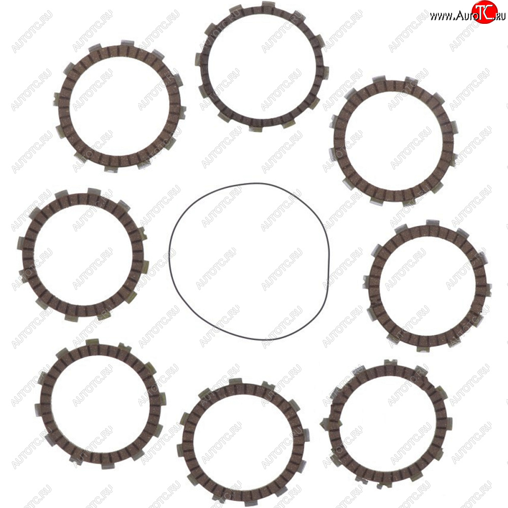7 489 р. Компл. фрикц. дисков сцепл.+прокладка Athena Honda CRF250R 18-21, CRF250RX 19-21  p40230117  с доставкой в г. Пермь