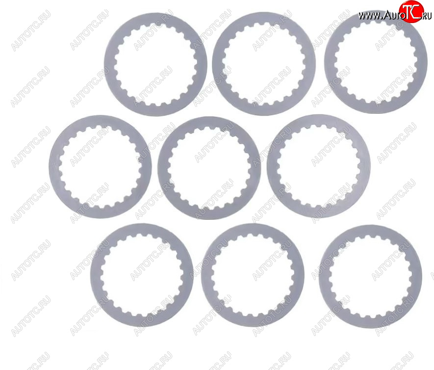 6 609 р. Компл. стальных дисков сцепления Athena KTM SX-F450 12-23, EXC-F450 17-23, EXC-F350 12-23  p40240012  с доставкой в г. Пермь