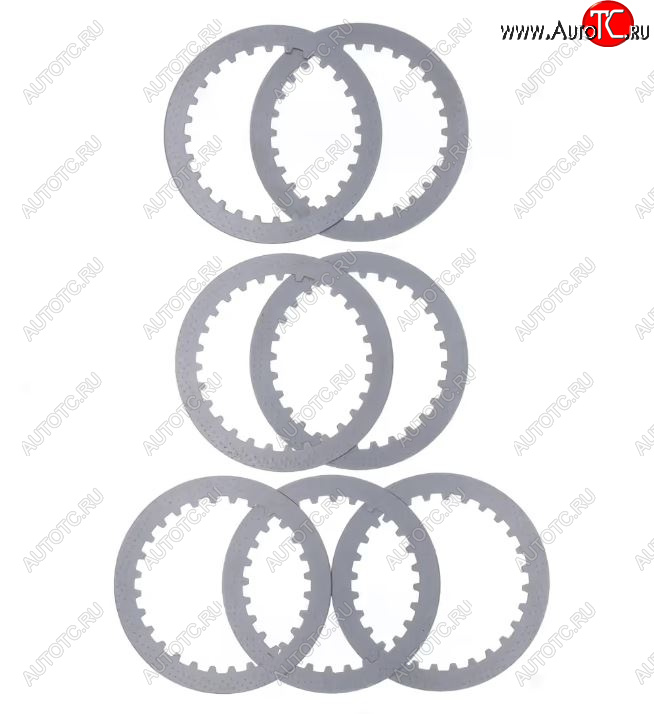 2 649 р. Компл. стальных дисков сцепления Athena Honda CRF450R 02-16, CRF450RRX 21-22, CRF450X 05-17  p40240029  с доставкой в г. Пермь