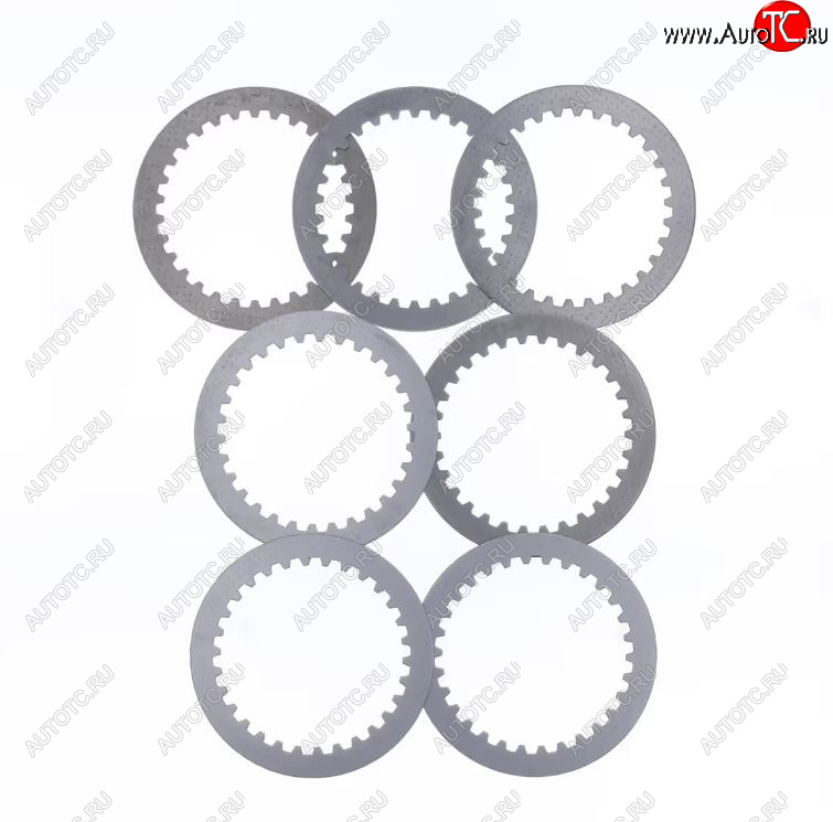 2 979 р. Компл. стальных дисков сцепления Athena Yamaha WR450F 05-18, YZ450FX 16-18  p40240041  с доставкой в г. Пермь
