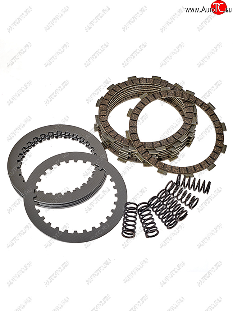 13 299 р. Комплект дисков сцепления BWX Honda CRF450R 02-08, CRF450X 05-17  clk30006  с доставкой в г. Пермь