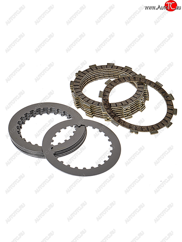 9 859 р. Комплект дисков сцепления BWX Honda CRF250R 18-19, CRF250RX 2019  clk30016b  с доставкой в г. Пермь
