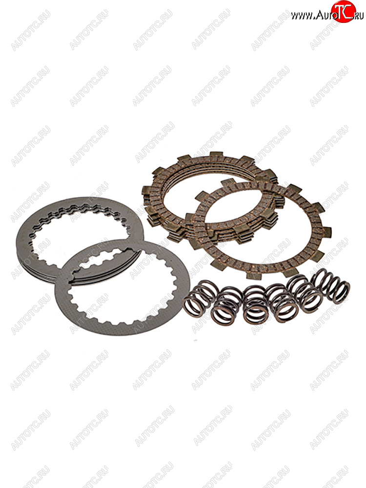 8 229 р. Комплект дисков сцепления BWX KTM SX65 00-22, Husqvarna TC65 17-22, GasGas MC65 20-22  clk60001  с доставкой в г. Пермь