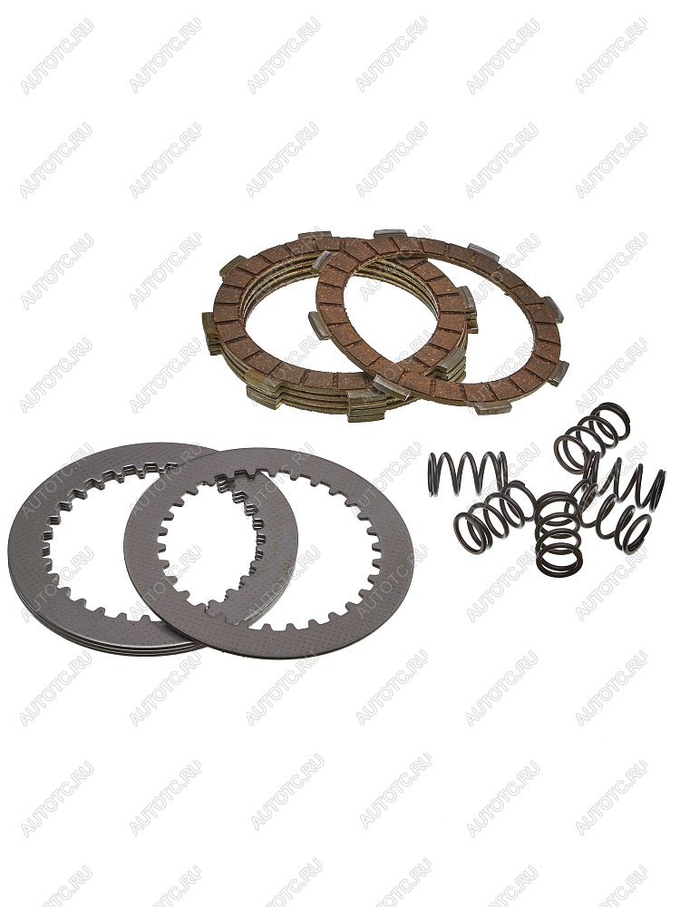 4 559 р. Комплект дисков сцепления BWX Kawasaki KX65 00-23, KX60 88-04, Suzuki RM6065 03-05  clk50001  с доставкой в г. Пермь