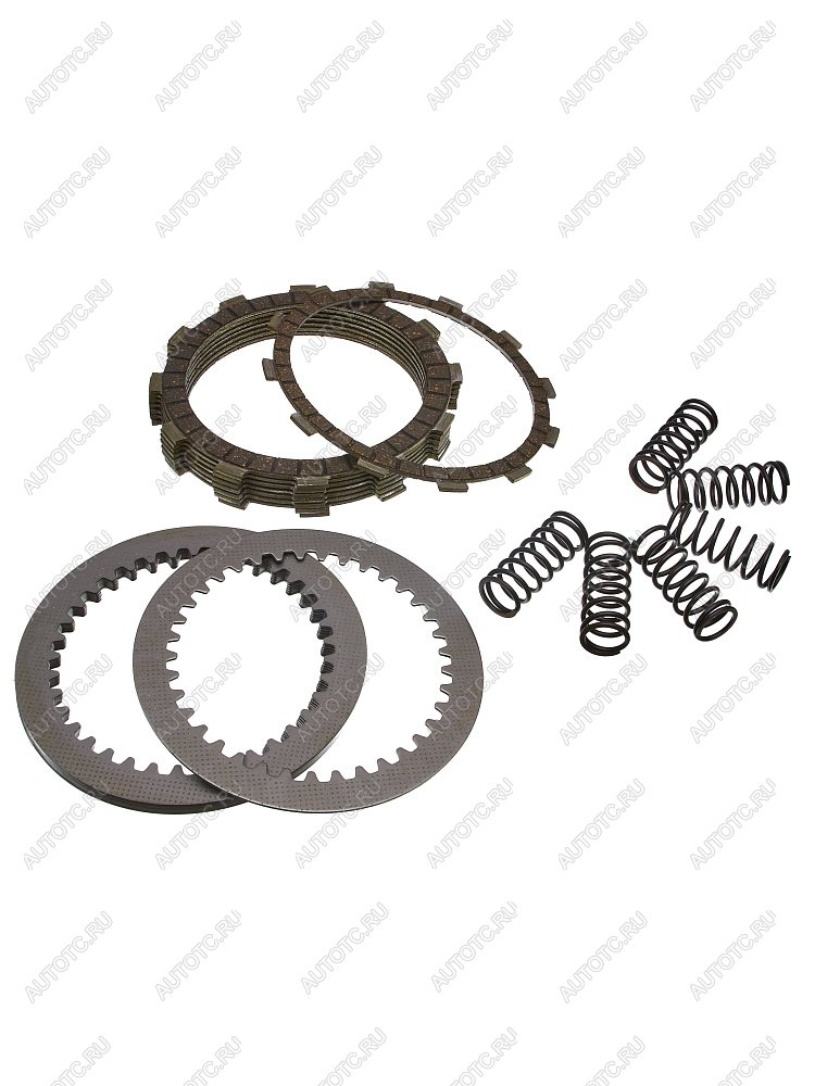 11 849 р. Комплект дисков сцепления BWX Suzuki DRZ400 00-23, Kawasaki KLX400R 03-05, KFX400 03-04  clk50011  с доставкой в г. Пермь