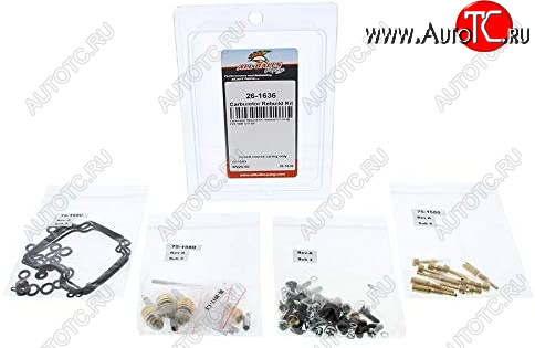 13 999 р. Ремкомплект карбюратора ALL BALLS Yamaha FZ1FZS1000S 01-05 (26-1636)  26-1636  с доставкой в г. Пермь