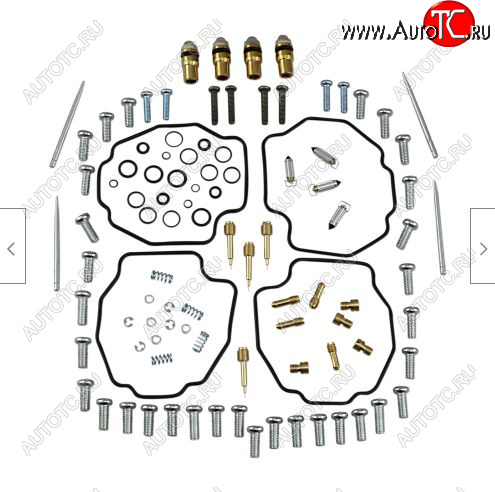 13 299 р. Ремкомплект карбюратора ALL BALLS Yamaha VMX12 V-Max 93-05 (26-1675)  26-1675  с доставкой в г. Пермь