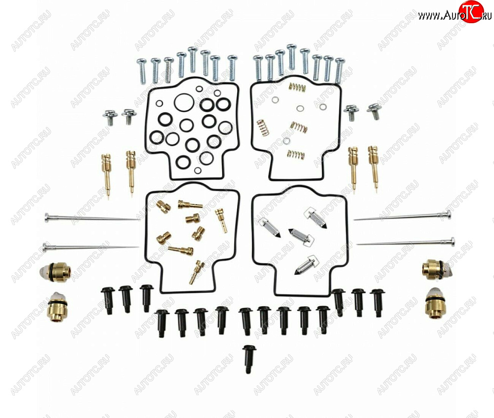 15 599 р. Ремкомплект карбюратора ALL BALLS Kawasaki ZX900 Ninja ZX9R 02-03 (26-1763)  26-1763  с доставкой в г. Пермь