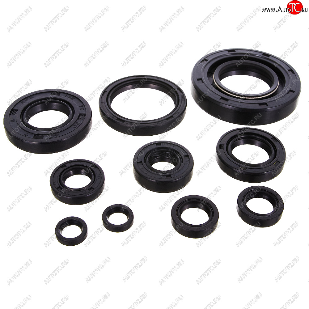2 589 р. Комплект сальников двигателя BWX Yamaha YZ250 02-22, YZ250X 16-22 (822304)  osk90304  с доставкой в г. Пермь