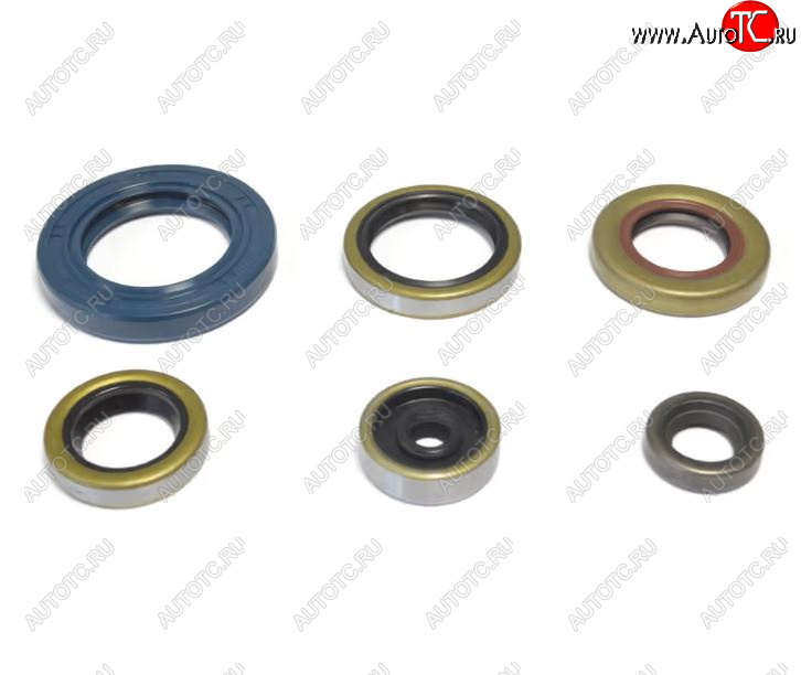 4 249 р. Комплект сальников двигателя Athena KTM SX65 09-23, TC65 17-23, MC65 20-23  p400270400047  с доставкой в г. Пермь