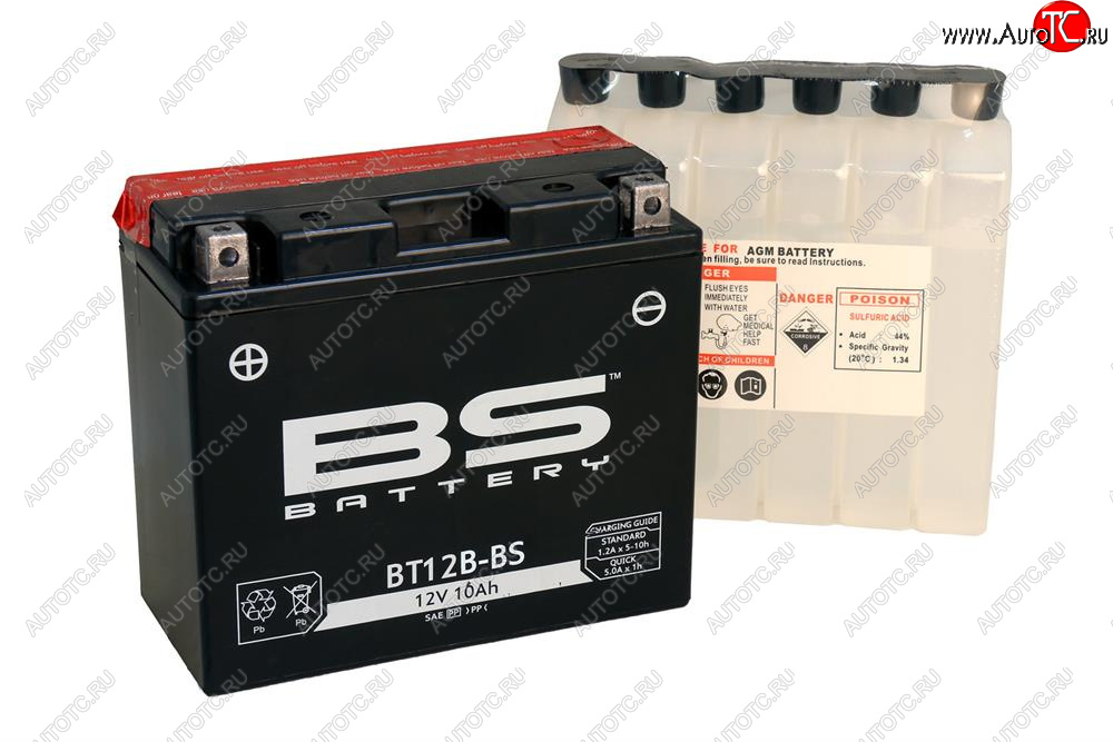 5 249 р. Аккумулятор BS-BATTERY BT12B-BSYT12B-BS  300628  с доставкой в г. Пермь