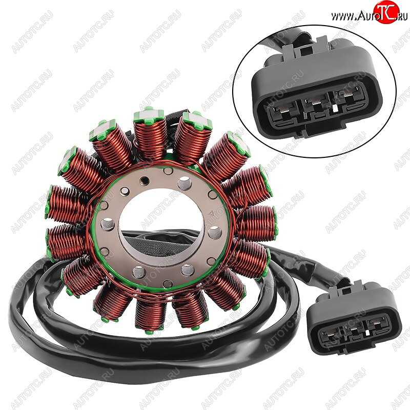10 589 р. Статор генератора AHL BMW S1000RR 09-18, S1000R 13-18, S1000XR 15-17, HP4 (12317718420)  пм-00025384  с доставкой в г. Пермь