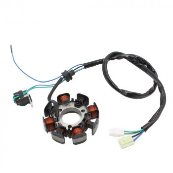 4 219 р. Статор генератора Yamaha TT-R230 05-23 1C6-H1410-00-00  пм-00028603  с доставкой в г. Пермь. Увеличить фотографию 1