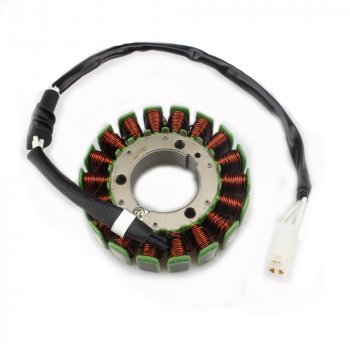 6 279 р. Статор генератора Yamaha FZ6SNS2 04-10 5VX-81410-00-00  пм-00028777  с доставкой в г. Пермь. Увеличить фотографию 1