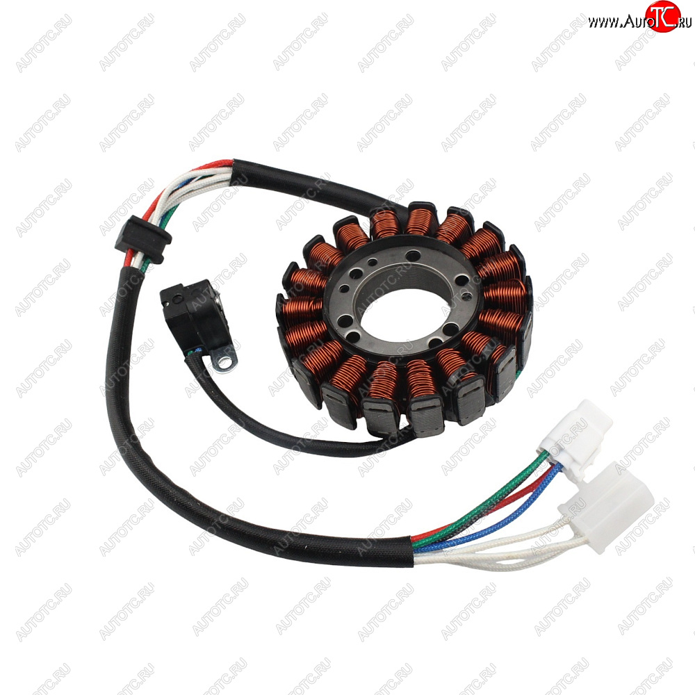 4 099 р. Статор генератора Suzuki LT-Z400Z 03-08, Kawasaki KSF400KFX400 03-07, Arctic Cat DVX400 04,06-08  пм-00029917  с доставкой в г. Пермь