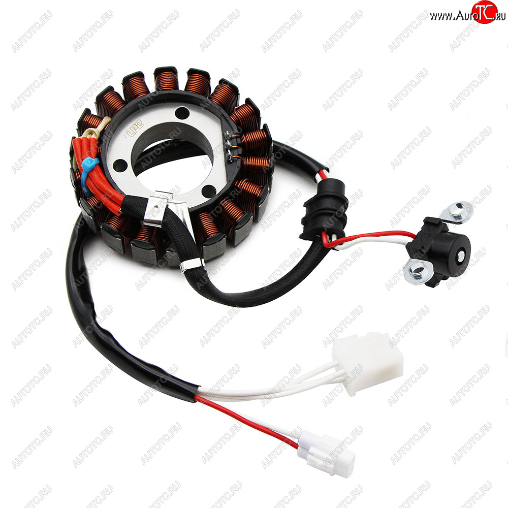 6 149 р. Статор генератора Yamaha MT-125 15-19, WR125RX 09-14, YZF-R125 14-18, YZF-R15 11-14 22B-H1410-00  пм-00029525  с доставкой в г. Пермь