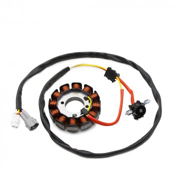 5 069 р. Статор генератора Yamaha YFZ450R 04-08 5TG-81410-00, 5TG-81410-01, 5TG-81410-02, 5TG-81410-03  пм-00029903  с доставкой в г. Пермь. Увеличить фотографию 1