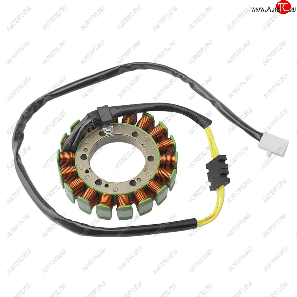 5 849 р. Статор генератора Yamaha XVS400 96-08, XVS650 97-03, XV400 91-94, XV535 87-01 (4VR-81410-00-00)  пм-00028625  с доставкой в г. Пермь