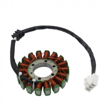 5 839 р. Статор генератора Yamaha YZF-R6 06-23 2C0-81410-00, 2C0-81410-01  пм-00028759  с доставкой в г. Пермь. Увеличить фотографию 1