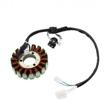 7 079 р. Статор генератора Yamaha YZF-R3 15-18, YZF-R25 15-17, MT-03 16-18 1WD-H1410-00, 1WD-H1410-01  пм-00029882  с доставкой в г. Пермь. Увеличить фотографию 1