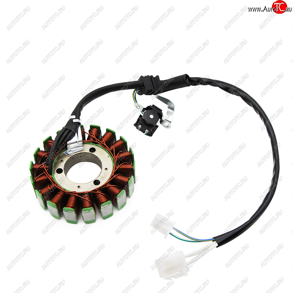 7 079 р. Статор генератора Yamaha YZF-R3 15-18, YZF-R25 15-17, MT-03 16-18 1WD-H1410-00, 1WD-H1410-01  пм-00029882  с доставкой в г. Пермь