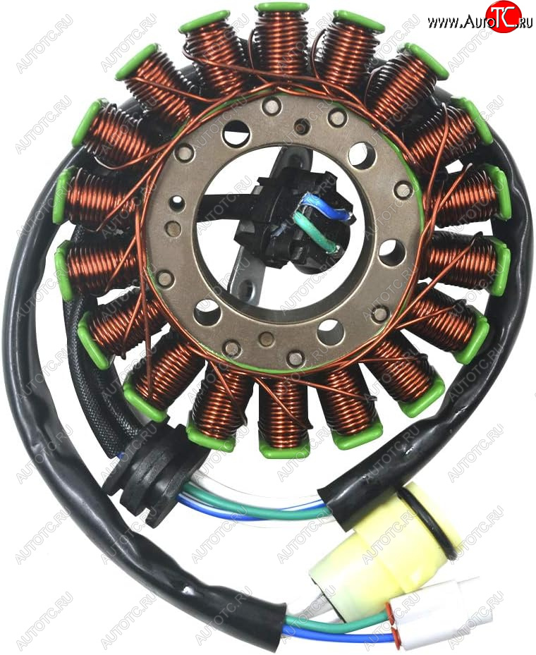 7 999 р. Статор генератора AHL Yamaha YFM700R Raptor 06-23 1S3-81410-00-00  пм-00029996  с доставкой в г. Пермь
