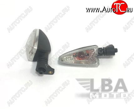 2 539 р. Поворотники Triumph Daytona 675 675R 09-16, Street Triple 675 07-13 ПередЗад  пм-00016014  с доставкой в г. Пермь
