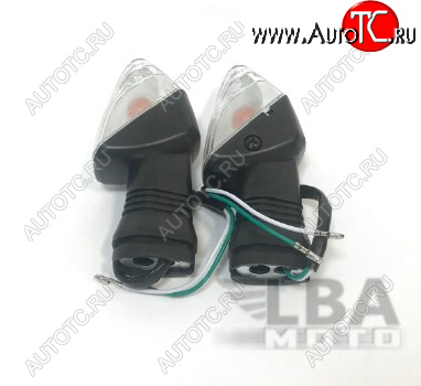 2 539 р. Поворотники Kawasaki Ninja ZX-6R, ZX-10R, Z1000, Z750, KLE 650 Versys Задние  пм-00016016  с доставкой в г. Пермь
