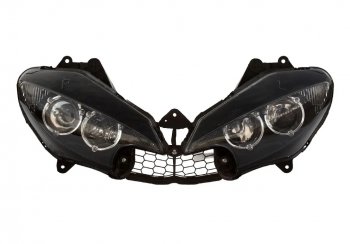 10 839 р. Фара для мотоцикла Yamaha YZF-R6 03-05  пм-00000622  с доставкой в г. Пермь. Увеличить фотографию 1
