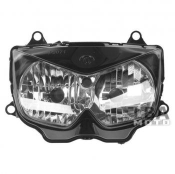 9 559 р. Фара для мотоцикла Kawasaki Z1000 03-06, Z750 04-06  пм-00000640  с доставкой в г. Пермь. Увеличить фотографию 1
