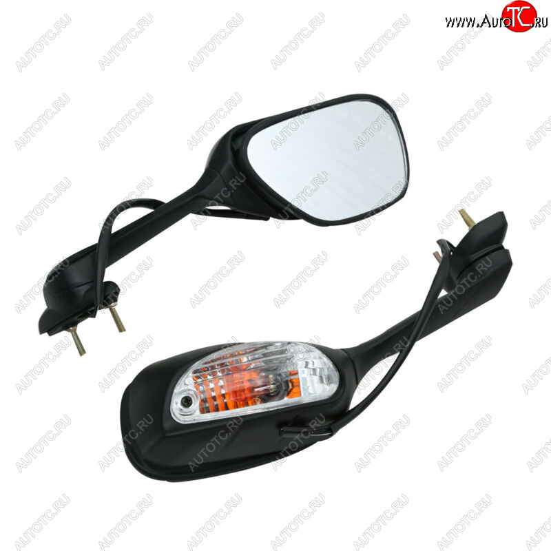 5 409 р. Зеркала для мотоцикла Suzuki GSX-R600750 11-23, GSX-R1000 09-16 с поворотниками  пм-00002254  с доставкой в г. Пермь