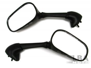 3 649 р. Зеркала для мотоцикла Yamaha YZF-R1 98-06, YZF-R6 99-07, FZS600 (FAZER) 98-01, YZF-R7 99   пм-00001125  с доставкой в г. Пермь. Увеличить фотографию 1