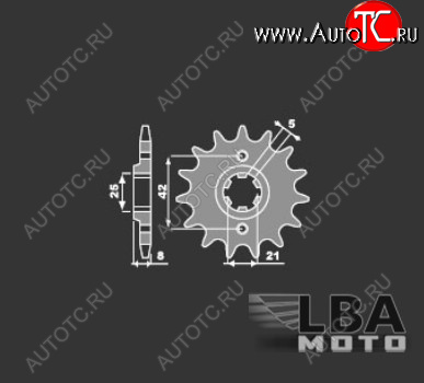 1 059 р. PBR Звезда передняя 575 C16  49 495  с доставкой в г. Пермь