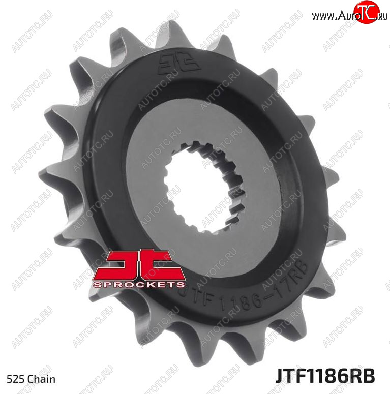 1 599 р. Звезда цепного привода JTF1186 17RB  jtf1186.17rb  с доставкой в г. Пермь