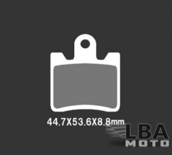 2 499 р. Тормозные колодки Nissin 2P-265NS (353)  28 560  с доставкой в г. Пермь. Увеличить фотографию 1