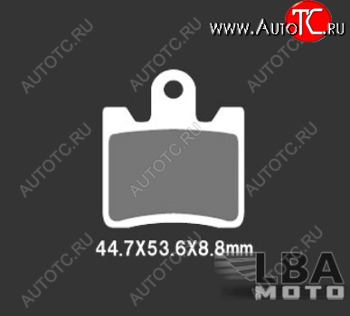 2 499 р. Тормозные колодки Nissin 2P-265NS (353)  28 560  с доставкой в г. Пермь