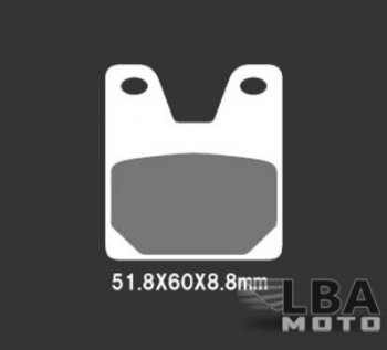 3 599 р. Тормозные колодки Nissin 2P-267ST(264)  28 563  с доставкой в г. Пермь. Увеличить фотографию 1