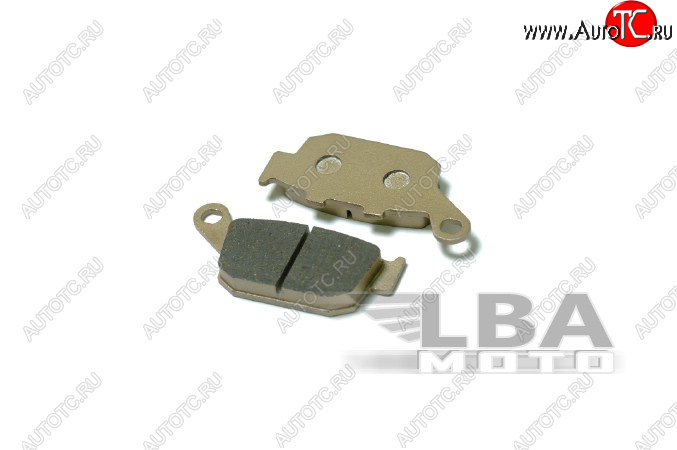 1 339 р. Тормозные колодки задние для мотоцикла Honda CB400 92-98  пм-00001460  с доставкой в г. Пермь
