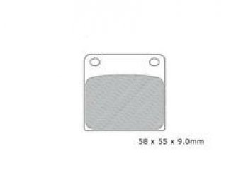 1 099 р. Тормозные колодки Parts Unlimited TSRP-639645 (DP203)  пм-00017406  с доставкой в г. Пермь. Увеличить фотографию 1