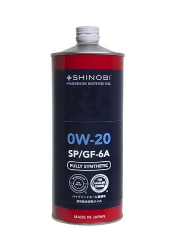 1 139 р. Масло моторное синтетическое SHINOBI SPGF-6A 0W-20 1L SHINOBI SH0003  с доставкой в г. Пермь. Увеличить фотографию 1