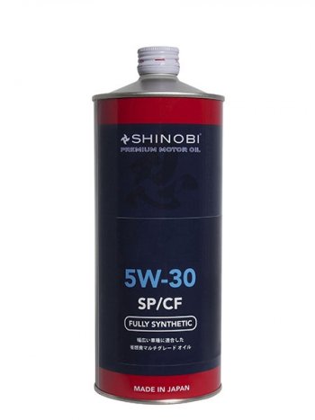 1 059 р. Масло моторное синтетическое SHINOBI SPGF-5CF 5W-30 1L SHINOBI SH0031  с доставкой в г. Пермь. Увеличить фотографию 1