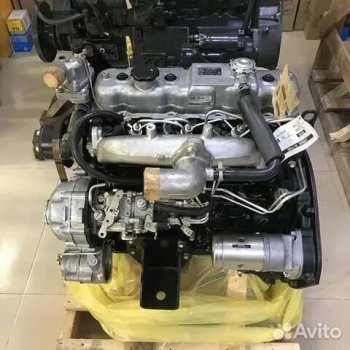 534 999 р. Двигатель Исузу 4JG2 экскаватора погрузчика грузов новый товар 7653  nartikuls4256  с доставкой в г. Пермь. Увеличить фотографию 1