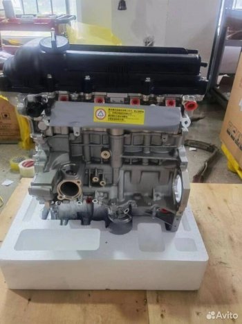 186 999 р. Двигатель 1.6 G4FG KIA  Hyundai новый товар 8413  nartikuls5268  с доставкой в г. Пермь. Увеличить фотографию 1
