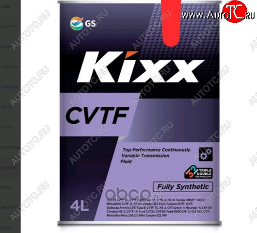 6 349 р. Масло трансмиссионное CVT MULTI Корея,Япония миккинг,тотачи,энеос,кикс 4л 9617  4677ш8  с доставкой в г. Пермь