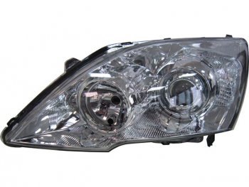 Левая фара (корректор, линзован) CHINA Honda CR-V  RE1,RE2,RE3,RE4,RE5,RE7 (2007-2010) дорестайлинг