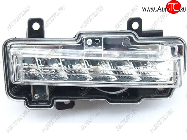 0 р. Правая противотуманная фара (ДХО) CHINA Mitsubishi Pajero 4 V90 2-ой рестайлинг (2014-2020)  с доставкой в г. Пермь