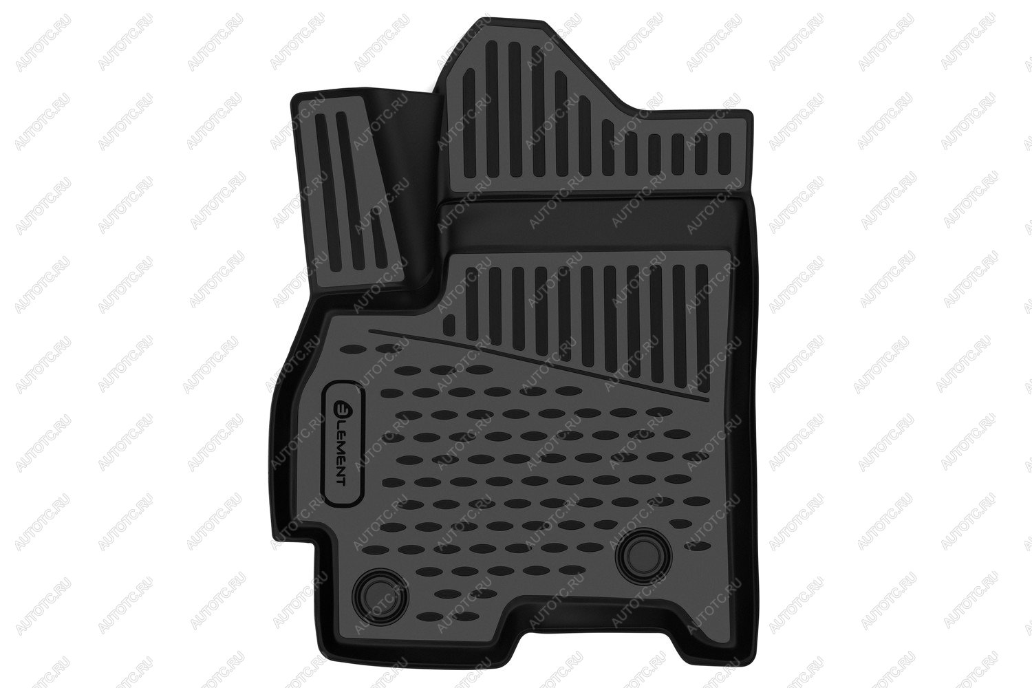 839 р. Коврики 3D в салон подходят для CHERY Tiggo 4 Pro (I) 2020-, передний левый, 1шт. (полиуретан)  Черри Тигго 4 Про Element element3da67410210fl  с доставкой в г. Пермь