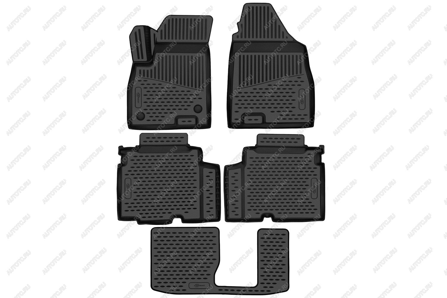 5 799 р. Коврики 3D в салон подходят для JETOUR X90 Plus 2023-, (7 мест) 5шт. (ПУ, повышенная износостойкость)  Джитур X90 Плюс FORMAT format.3dan0579210k  с доставкой в г. Пермь