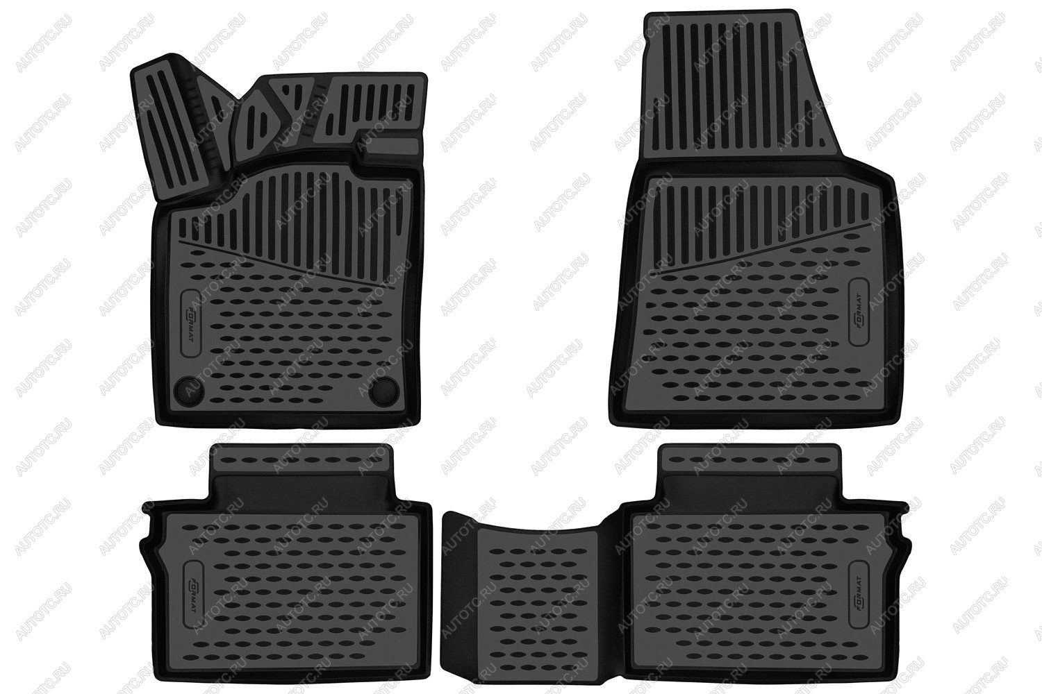 5 349 р. Коврики 3D в салон подходят для FAW Bestune B70 2020-, 4шт. (ПУ, повышенная износостойкость)  ФАВ Бестюн Б70 Element format.3da70195210k  с доставкой в г. Пермь